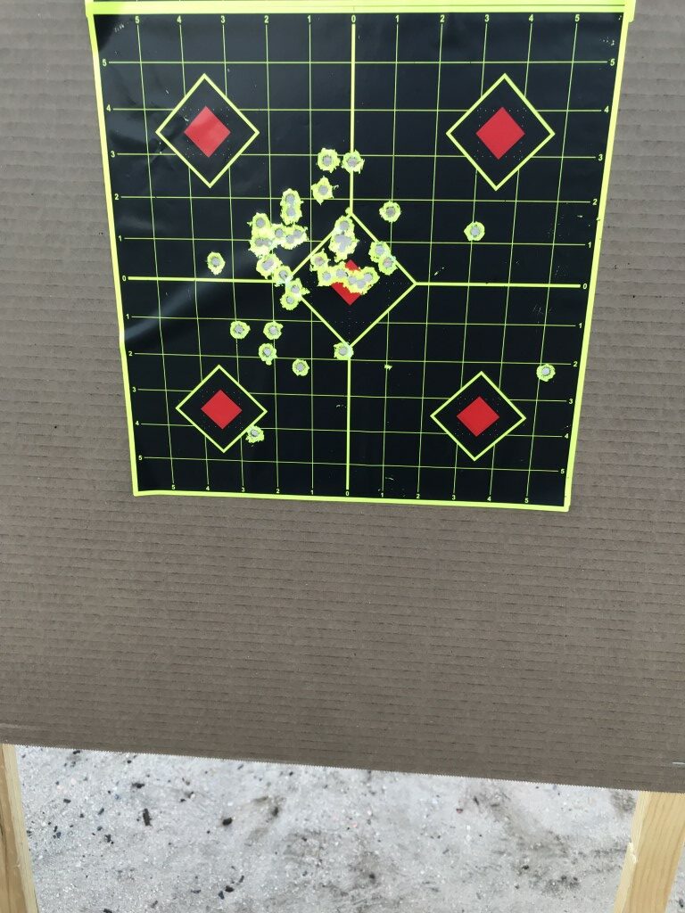 Smith Equalizer at 10 yards.