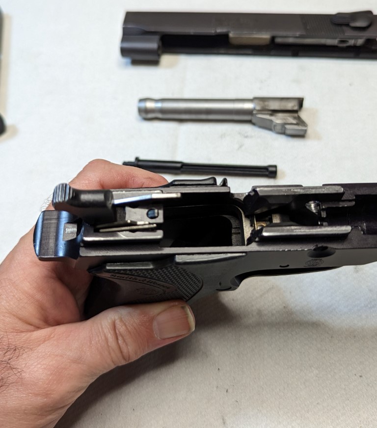 Smith & Wesson 910 reassembly.